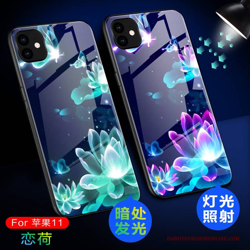 Hülle iPhone 11 Kreativ Neu Netto Rot, Case iPhone 11 Taschen Grün Handyhüllen