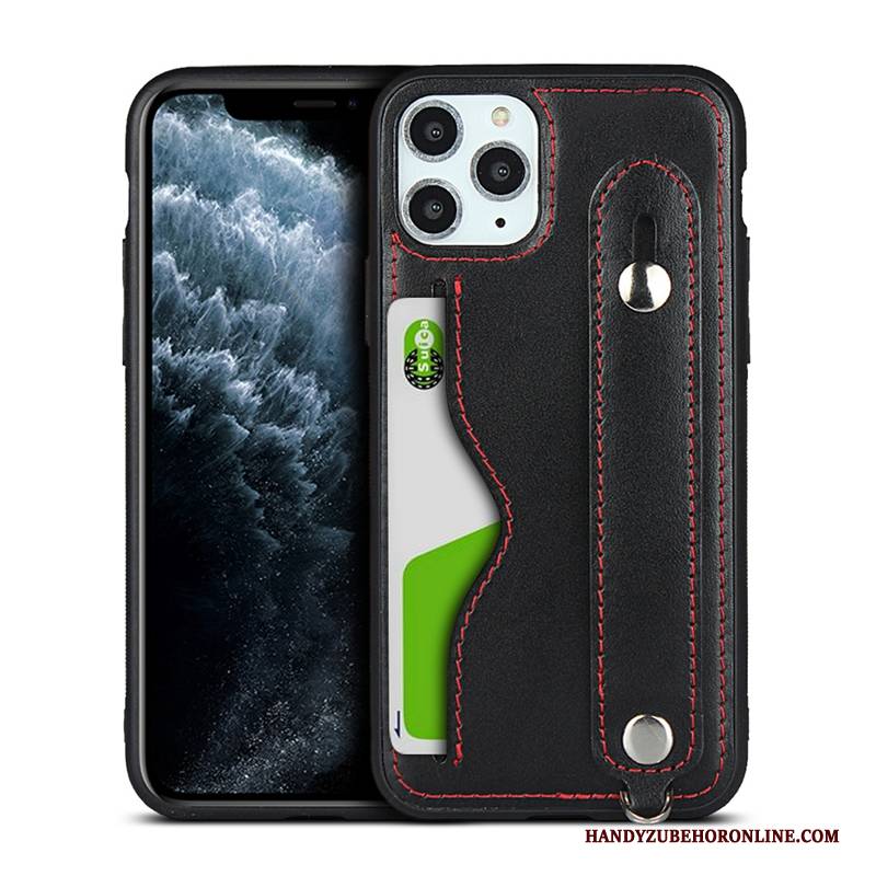 Hülle iPhone 11 Pro Leder Handyhüllen Grün, Case iPhone 11 Pro Taschen Qualität High-end