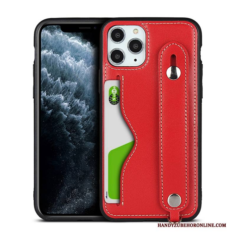 Hülle iPhone 11 Pro Leder Handyhüllen Grün, Case iPhone 11 Pro Taschen Qualität High-end