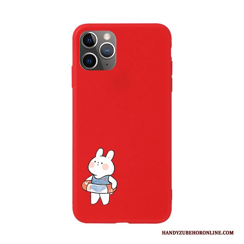Hülle iPhone 11 Pro Max Weiche Blau Nette, Case iPhone 11 Pro Max Silikon Handyhüllen Häschen