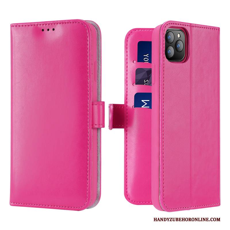 Hülle iPhone 11 Pro Schutz Karte High-end, Case iPhone 11 Pro Taschen Rot Anti-sturz