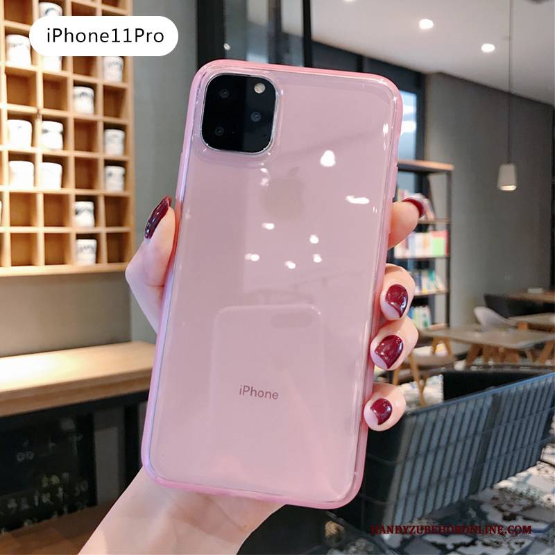 Hülle iPhone 11 Pro Silikon Weiß Anti-sturz, Case iPhone 11 Pro Taschen Persönlichkeit Handyhüllen