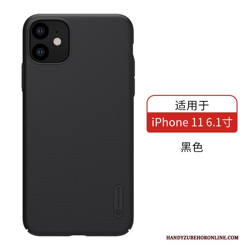 Hülle iPhone 11 Schwer Nubuck, Case iPhone 11 Blau Handyhüllen