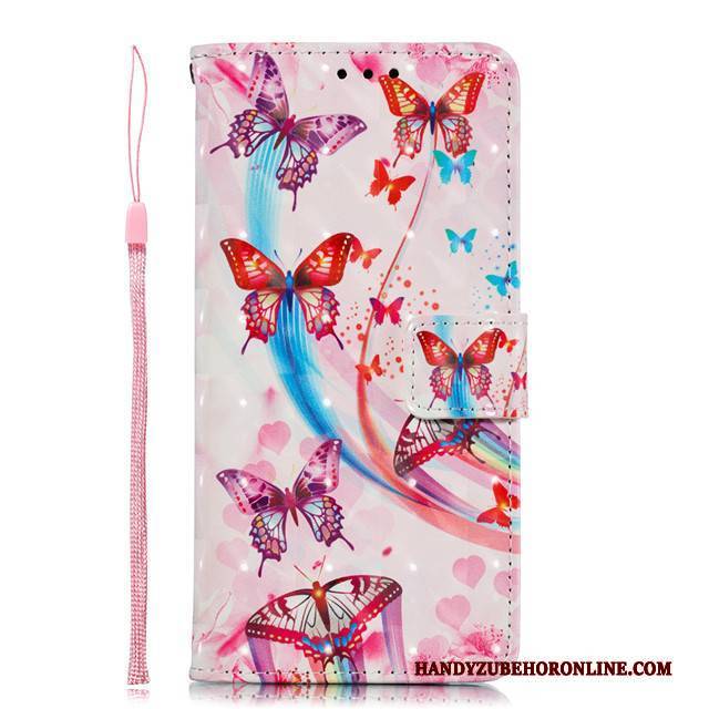 Hülle iPhone 12 Lederhülle Anti-sturz Blau, Case iPhone 12 Schutz