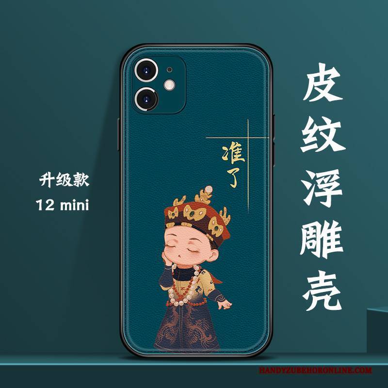 Hülle iPhone 12 Mini Taschen Persönlichkeit Trend, Case iPhone 12 Mini Kreativ Handyhüllen Anti-sturz