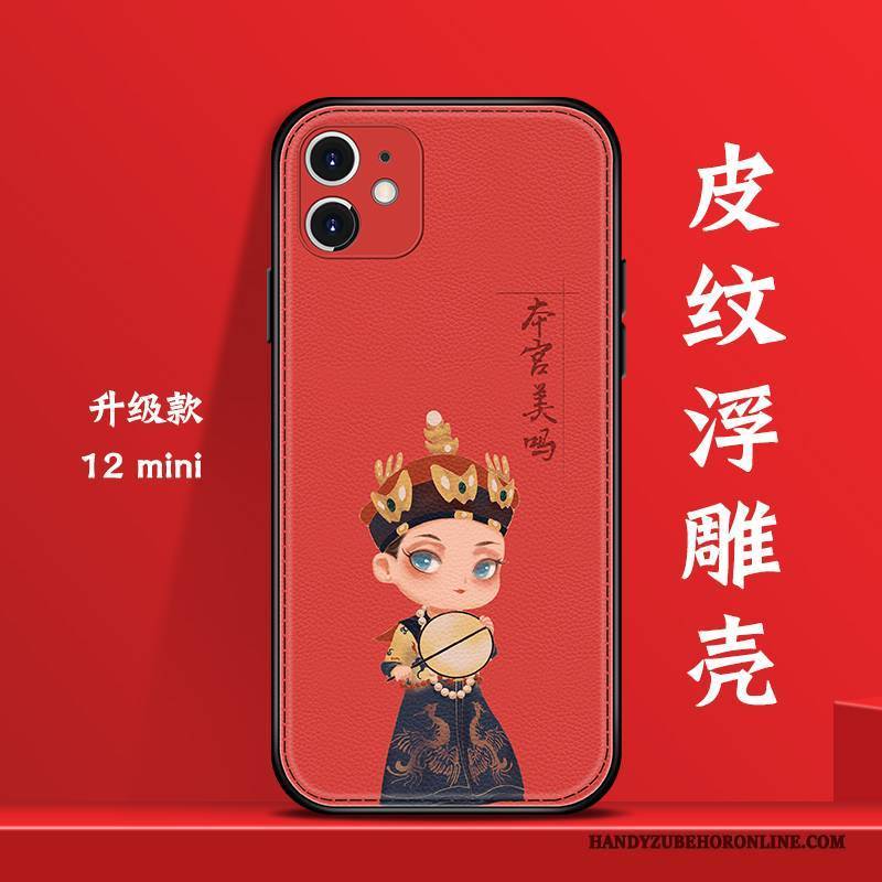 Hülle iPhone 12 Mini Taschen Persönlichkeit Trend, Case iPhone 12 Mini Kreativ Handyhüllen Anti-sturz