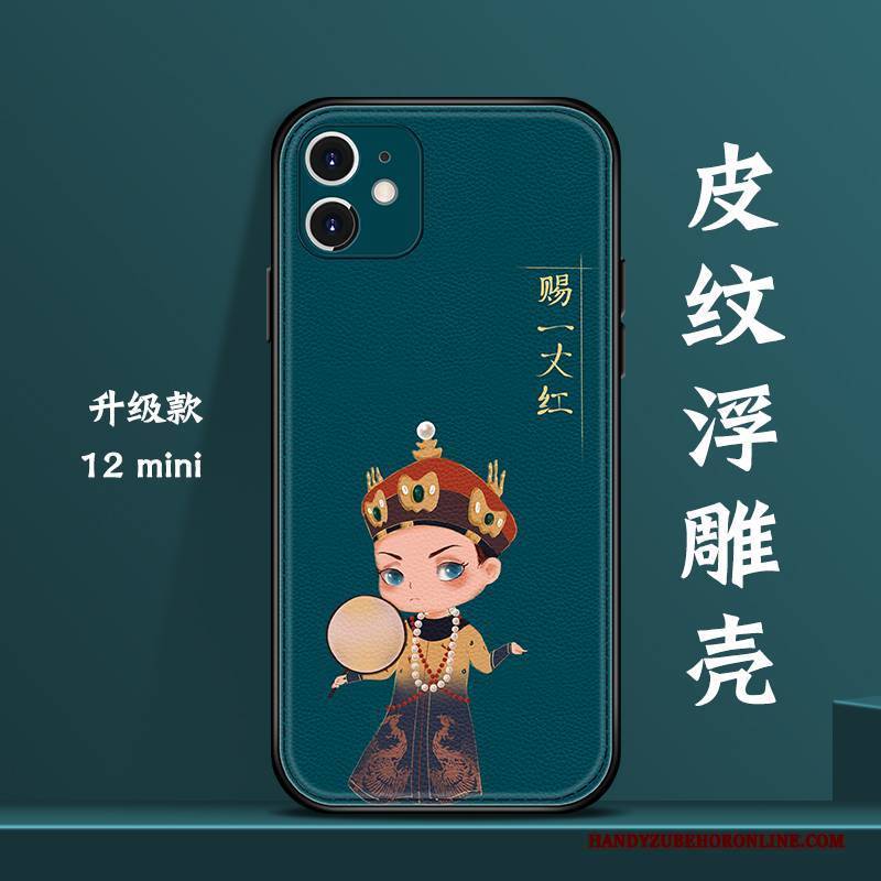 Hülle iPhone 12 Mini Taschen Persönlichkeit Trend, Case iPhone 12 Mini Kreativ Handyhüllen Anti-sturz