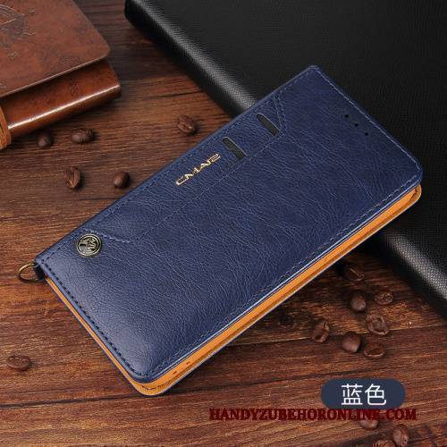 Hülle iPhone 12 Pro Lederhülle Handyhüllen Anti-sturz, Case iPhone 12 Pro Leder Business Schwarz