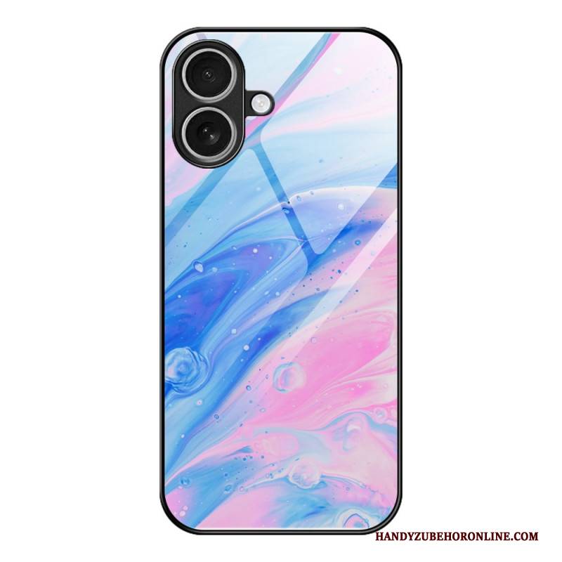 Hülle iPhone 17 Gehärtetes Glas Mit Marmormuster