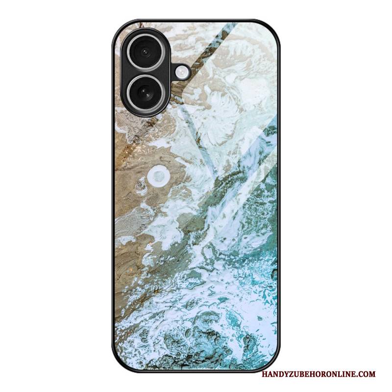 Hülle iPhone 17 Gehärtetes Glas Mit Marmormuster