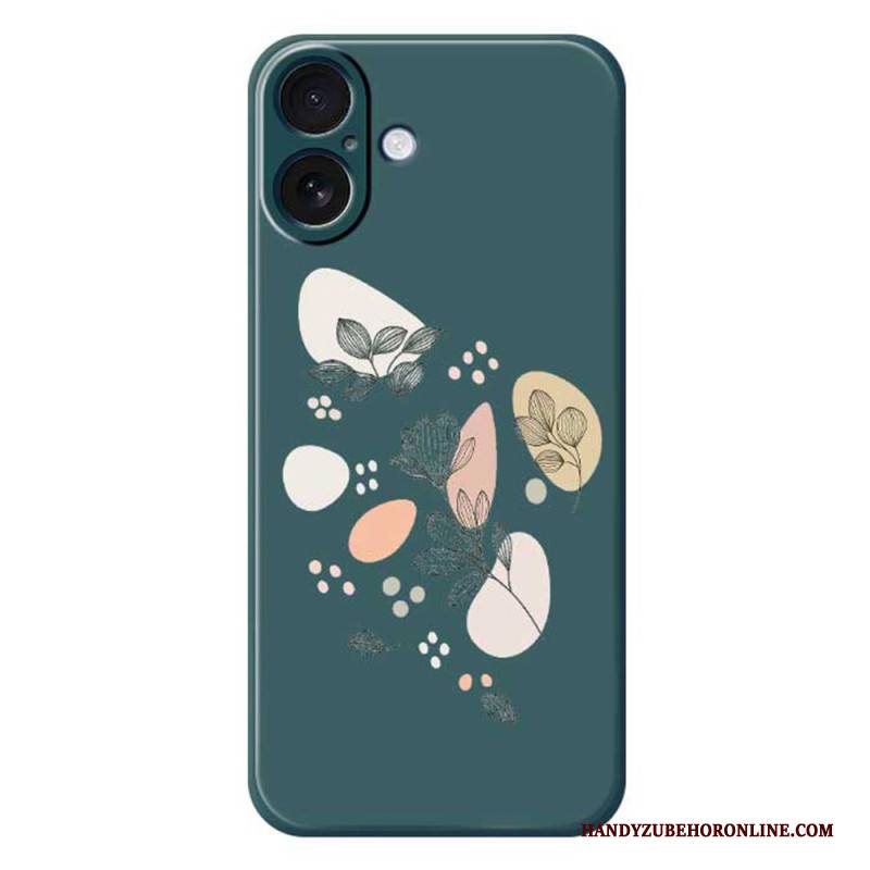 Hülle iPhone 17 Gezeichnete Blätter