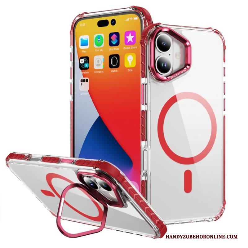 Hülle iPhone 17 Handyhülle Magsafe-kompatible Halterung Und Objektivschutz