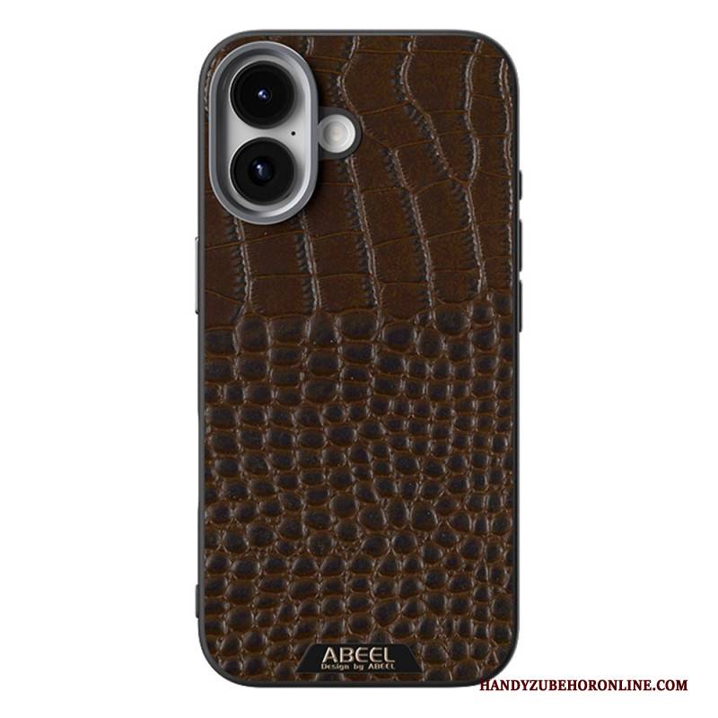 Hülle iPhone 17 Magsafe-kompatibel (krokodiloptik)