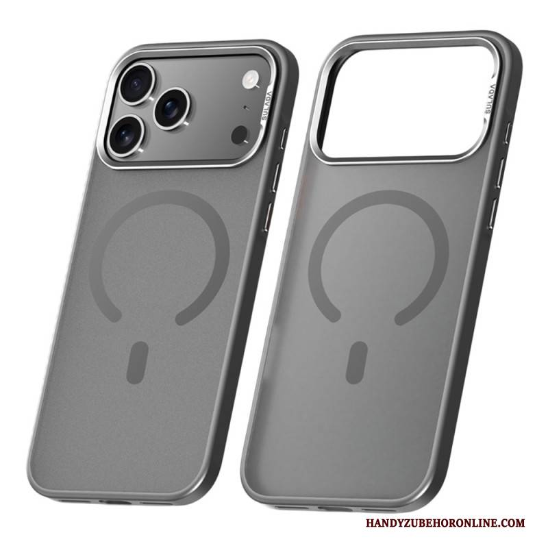 Hülle iPhone 17 Pro Handyhülle Magsafe-kompatibel Halbtransparent