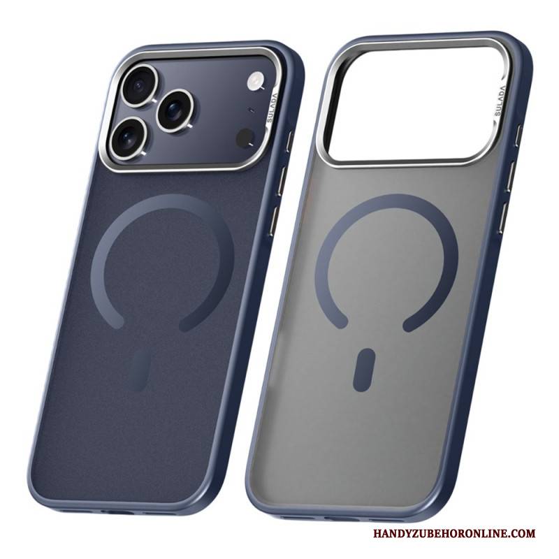 Hülle iPhone 17 Pro Handyhülle Magsafe-kompatibel Halbtransparent