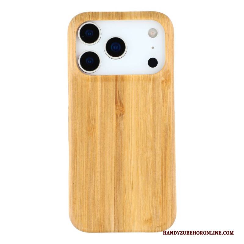 Hülle iPhone 17 Pro Handyhülle Naturholz