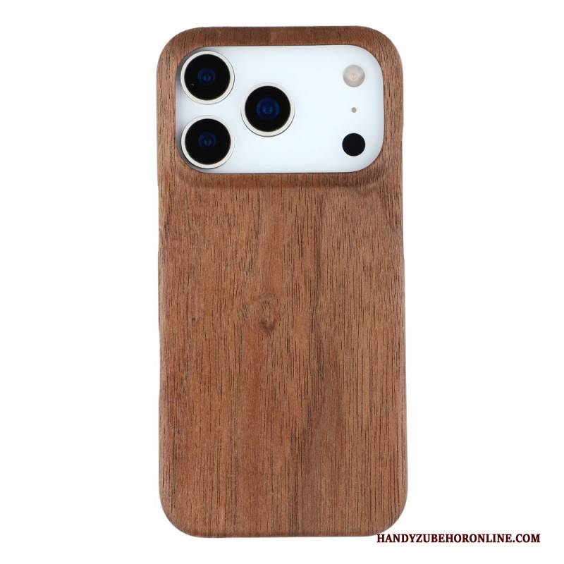 Hülle iPhone 17 Pro Handyhülle Naturholz