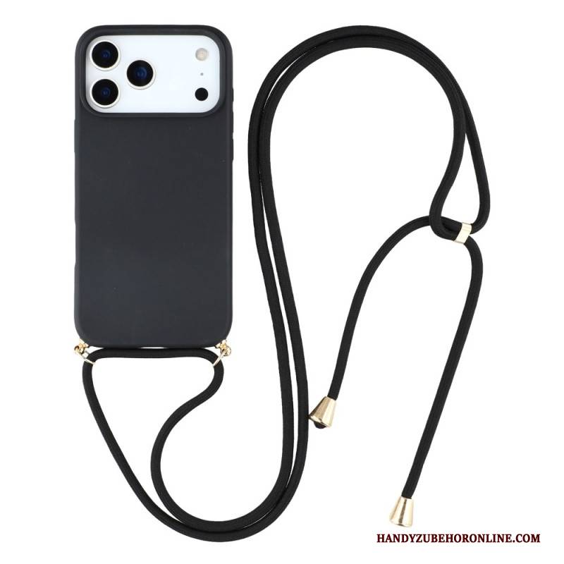 Hülle iPhone 17 Pro Handyhülle Silikonkordel