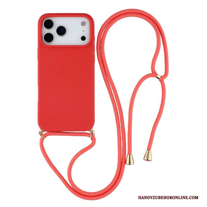 Hülle iPhone 17 Pro Handyhülle Silikonkordel