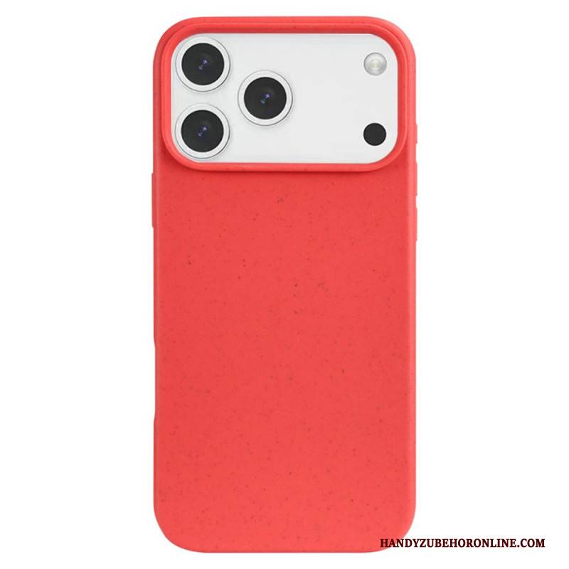 Hülle iPhone 17 Pro Handyhülle Weizenstrohfasern