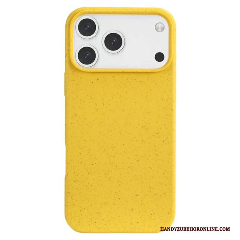 Hülle iPhone 17 Pro Handyhülle Weizenstrohfasern