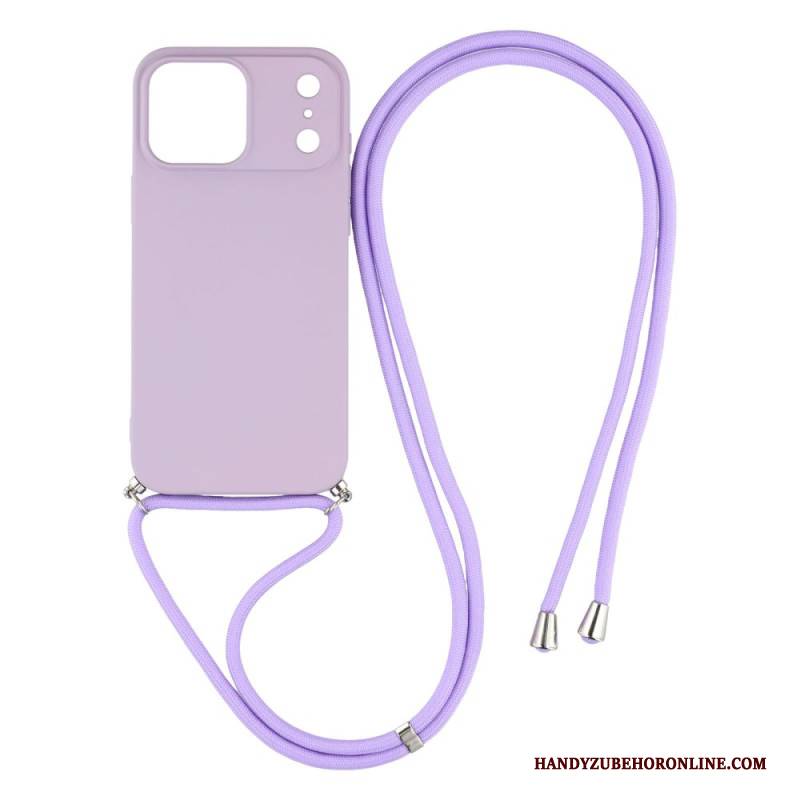 Hülle iPhone 17 Pro Klassische Kordel