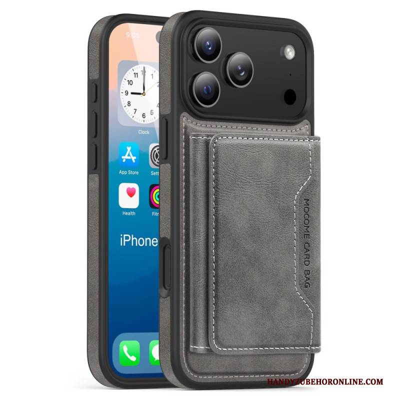 Hülle iPhone 17 Pro Magsafe Premium Mit Abnehmbarer Karte Halterung