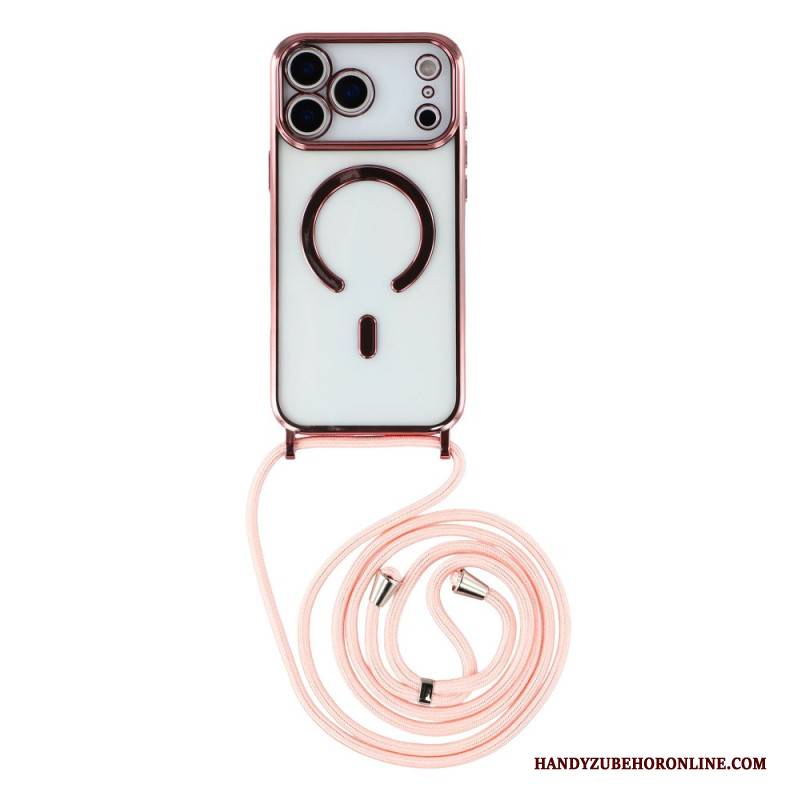 Hülle iPhone 17 Pro Magsafe-kompatibel Transparentes Kabel