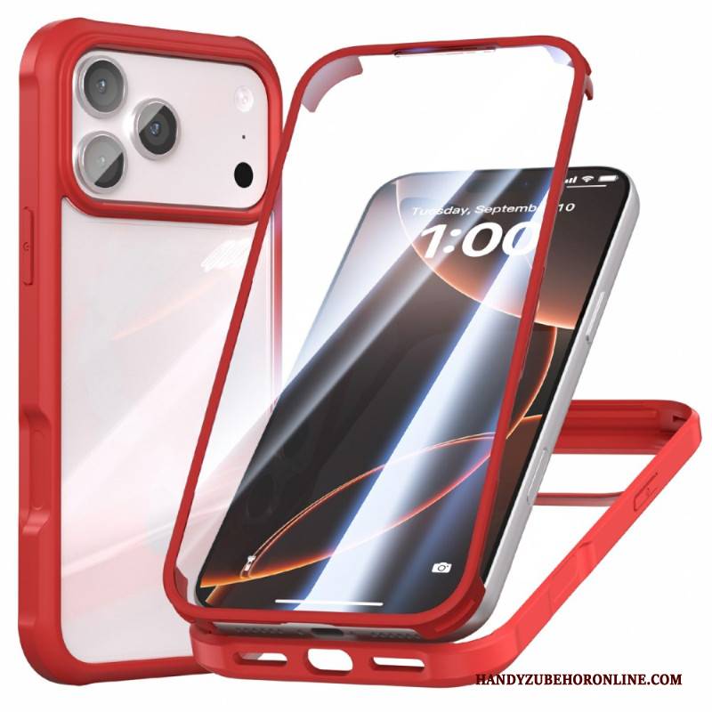 Hülle iPhone 17 Pro Max Handyhülle Doppelseitige Transparente Hülle