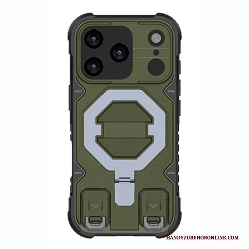 Hülle iPhone 17 Pro Max Handyhülle Magsafe-kompatible Halterung Mit Handschlaufe