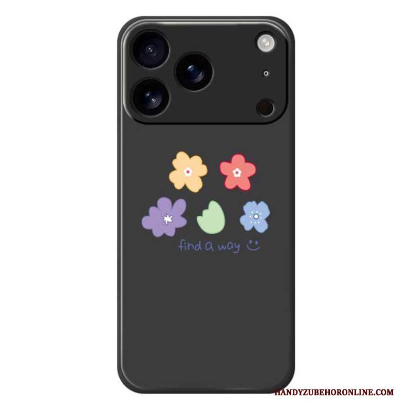 Hülle iPhone 17 Pro Max Kleine Blumen