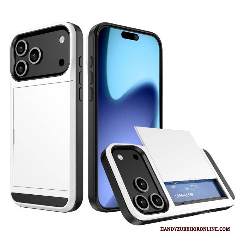 Hülle iPhone 17 Pro Max Verschiebbarer Kartenhalter