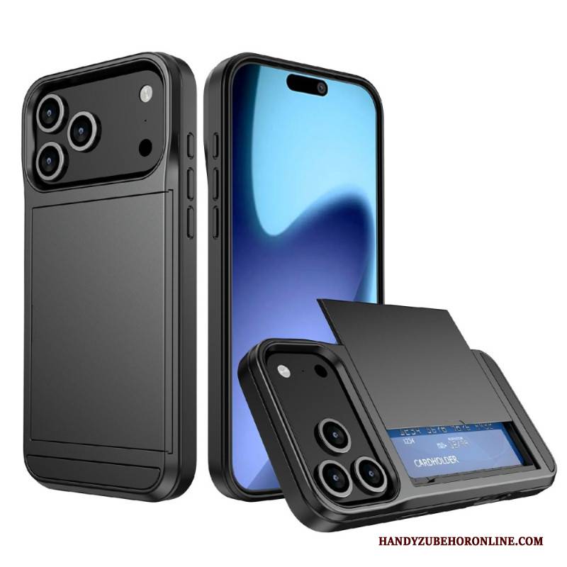 Hülle iPhone 17 Pro Max Verschiebbarer Kartenhalter