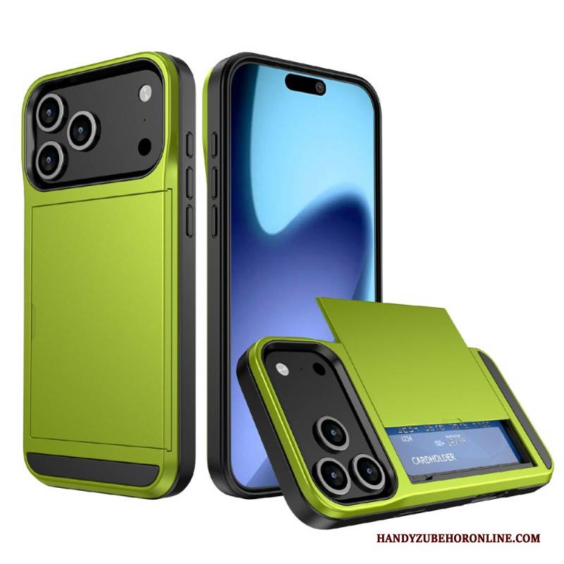 Hülle iPhone 17 Pro Max Verschiebbarer Kartenhalter