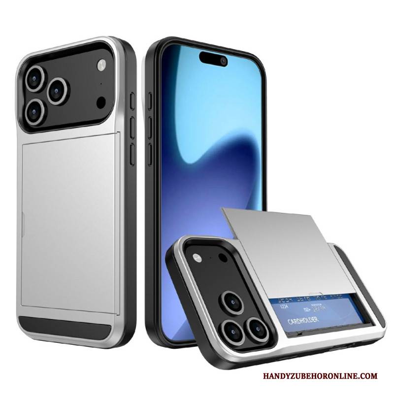 Hülle iPhone 17 Pro Max Verschiebbarer Kartenhalter