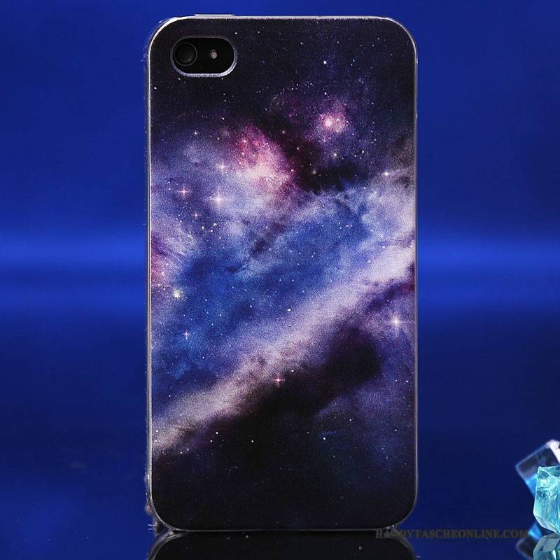 Hülle iPhone 4/4s Schutz Handyhüllen Zubehör, Case iPhone 4/4s Farbe Sternenhimmel