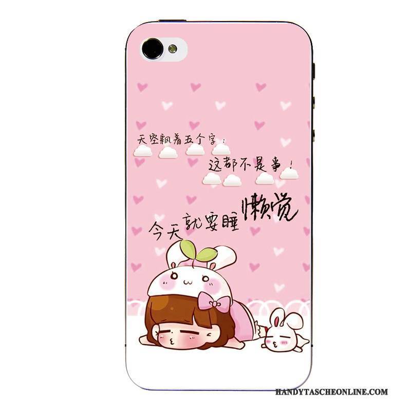 Hülle iPhone 4/4s Silikon Grün Transparent, Case iPhone 4/4s Weiche Handyhüllen