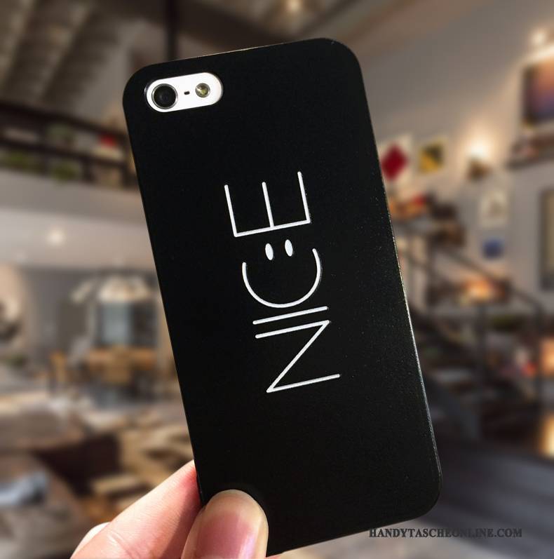 Hülle iPhone 5/5s Silikon Hängende Verzierungen Einfach, Case iPhone 5/5s Kreativ Anti-sturz Blau