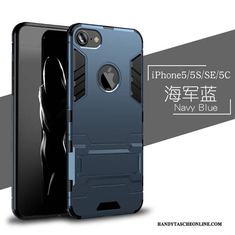 Hülle iPhone 5/5s Silikon Marine Handyhüllen, Case iPhone 5/5s Taschen Anti-sturz Grün