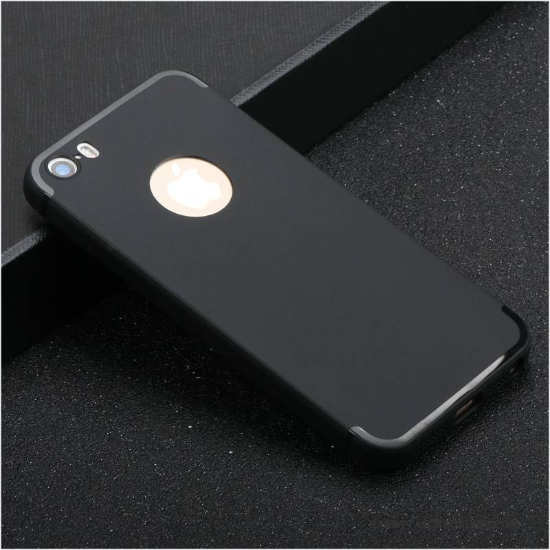 Hülle iPhone 5/5s Weiche Nubuck Trend, Case iPhone 5/5s Silikon Rosa Handyhüllen