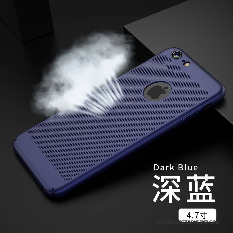 Hülle iPhone 6/6s Hellblau Nubuck, Case iPhone 6/6s Kühlung Handyhüllen
