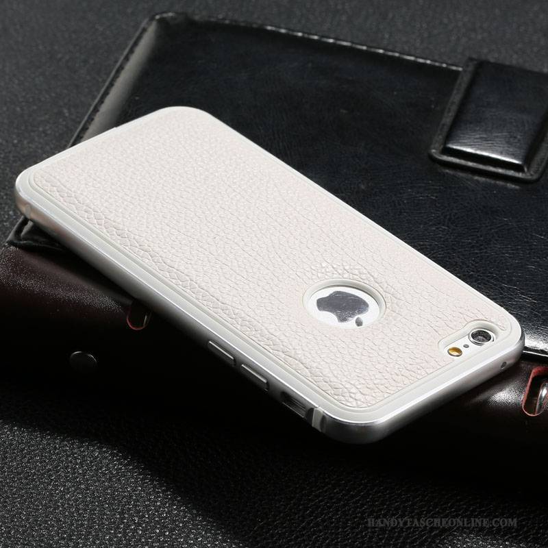 Hülle iPhone 6/6s Leder Grenze Hintere Abdeckung, Case iPhone 6/6s Schutz Anti-sturz Handyhüllen