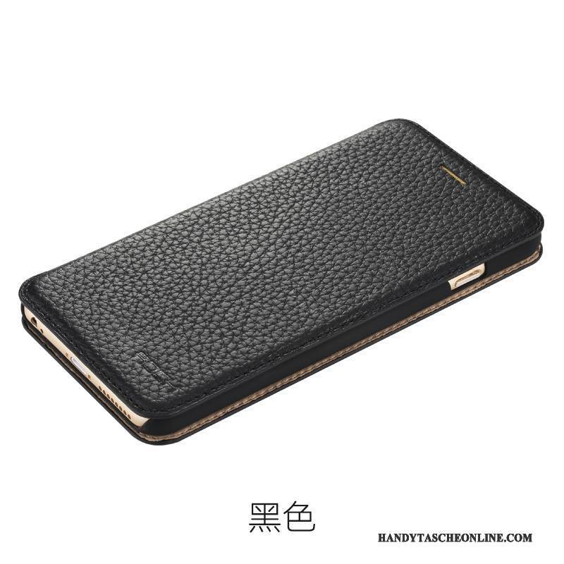 Hülle iPhone 6/6s Lederhülle Grau Schlank, Case iPhone 6/6s Folio Handyhüllen