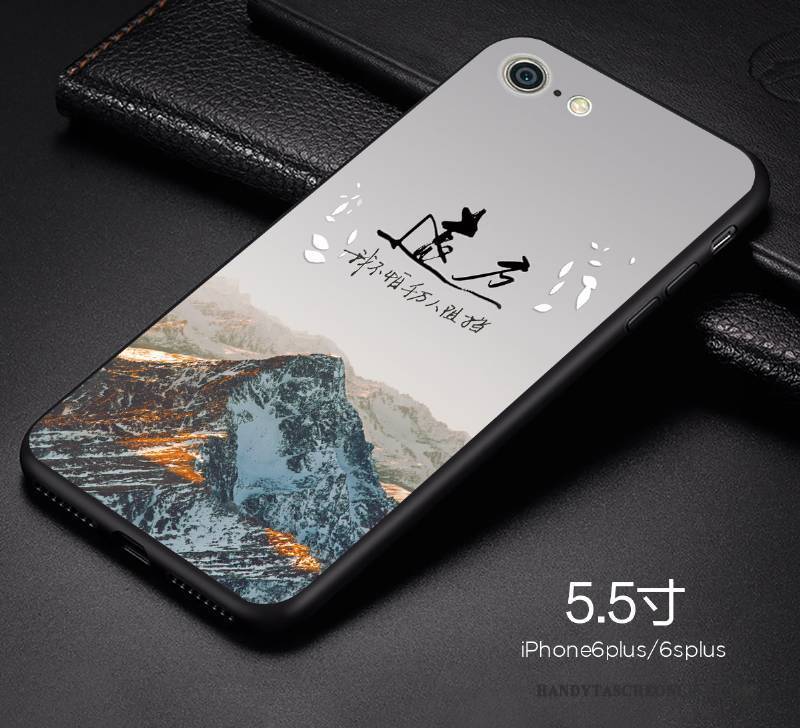 Hülle iPhone 6/6s Plus Farbe Anti-sturz Handyhüllen, Case iPhone 6/6s Plus Weiche Trend Persönlichkeit