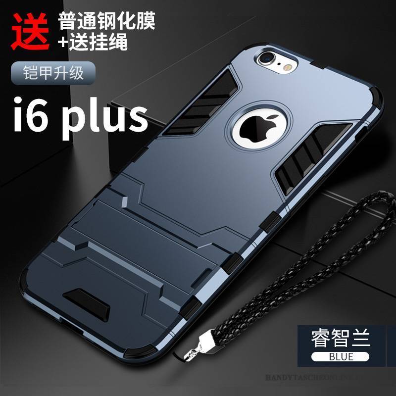 Hülle iPhone 6/6s Plus Halterung Schwer Handyhüllen, Case iPhone 6/6s Plus Taschen Hängende Verzierungen Nubuck