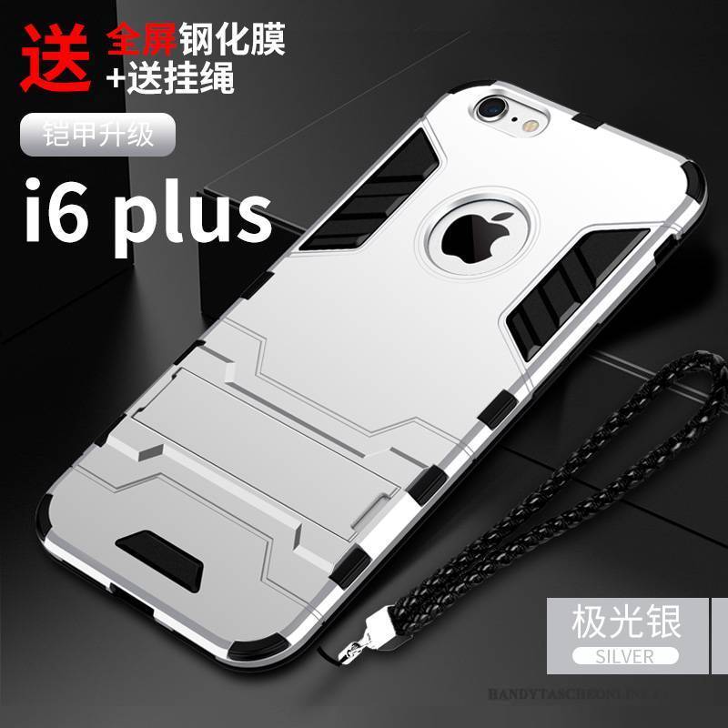 Hülle iPhone 6/6s Plus Halterung Schwer Handyhüllen, Case iPhone 6/6s Plus Taschen Hängende Verzierungen Nubuck