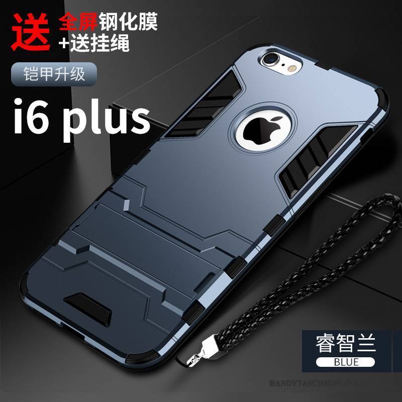 Hülle iPhone 6/6s Plus Halterung Schwer Handyhüllen, Case iPhone 6/6s Plus Taschen Hängende Verzierungen Nubuck