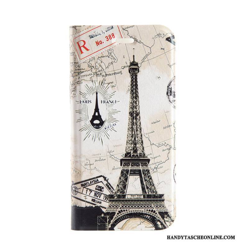Hülle iPhone 6/6s Plus Lederhülle Trend Dreidimensional, Case iPhone 6/6s Plus Folio Handyhüllen Blau