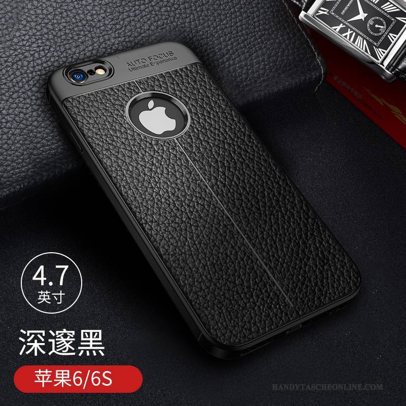 Hülle iPhone 6/6s Plus Weiche Business Rot, Case iPhone 6/6s Plus Taschen Neu Anti-sturz