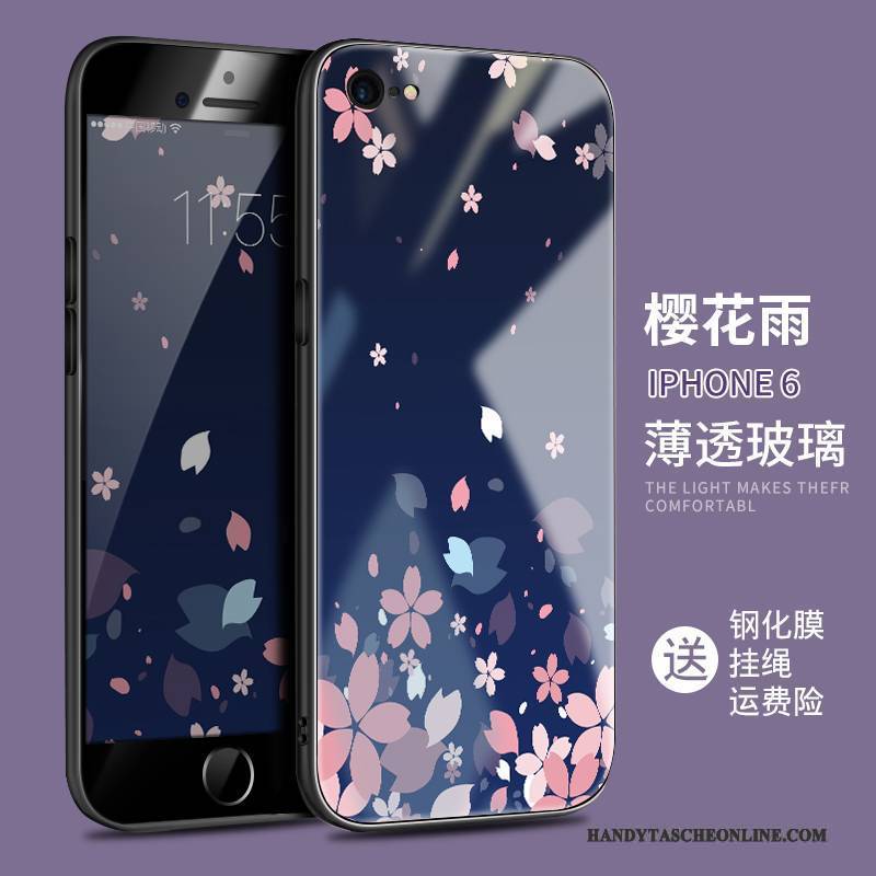 Hülle iPhone 6/6s Silikon Handyhüllen Trend, Case iPhone 6/6s Taschen Anti-sturz Glas